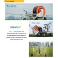 No damage to soil and crops, suitable irrigation pipe diameter, easy to transport coil machine