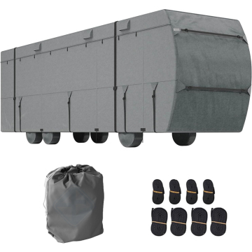 Customized Logo Motorhome Camper RV Cover - UV Protection Waterproof Outdoor Wholesale