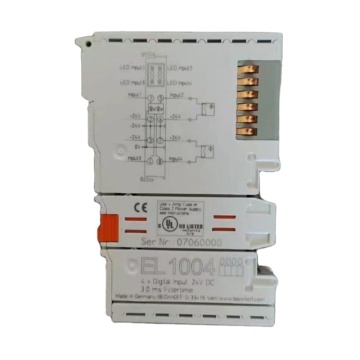 Beckhoff EL1004 EtherCat Terminal: 4-Kanal-Digitaleingangsmodul für 24 V DC-Anwendungen