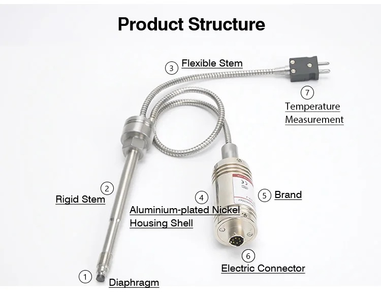 Digital Pressure Sensor Structure