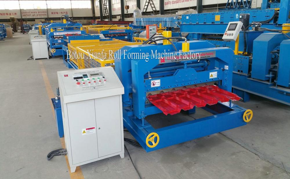 Roofing IBR Glazed Tile Roll Forming Machine