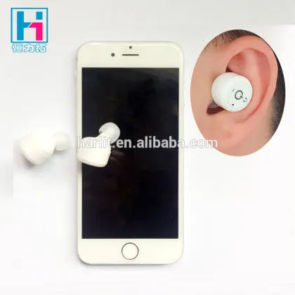 Mobile Phone Bluetooth Headphones Beige with Microphone For iPhone 7 Headphones Wireless