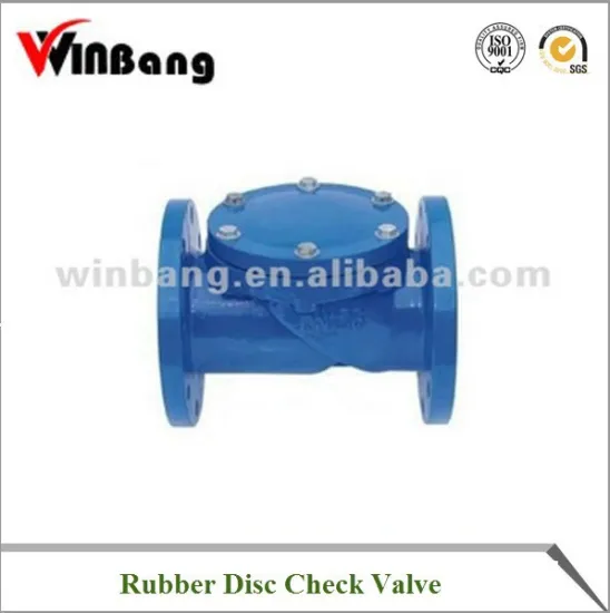 Rubber Disc Check Valve Model:WB-H44X