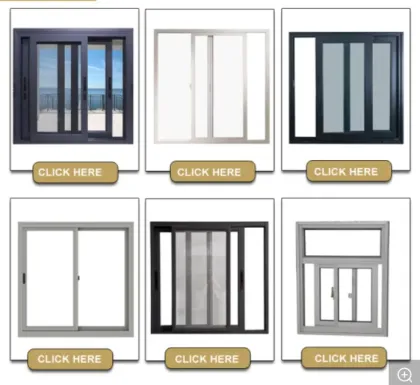 Modern Aluminum Sliding Window Accessories for Building Materials