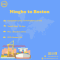 Servicio de carga oceánica de Qingdao a Boston