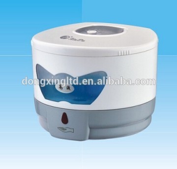Simple fashion style clear plastic liquid auto soap dispenser