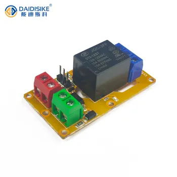 12/24V Optocoupler Isolated Relay Module with Single Circuit Timer and High/Low Level Trigger