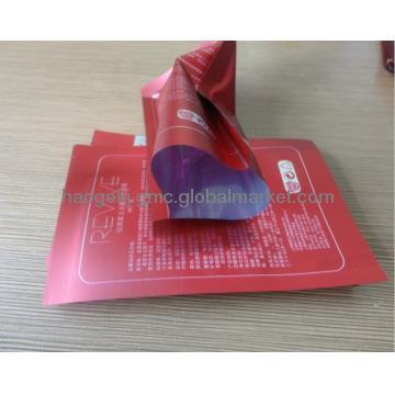 PE coated paper  red bag