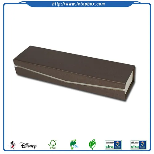 Elegant handmade wine gift box