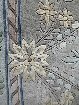 Persian Floral Medallion Rug