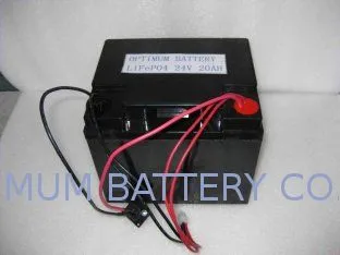 24v 20ah Lifepo4electric Golf Trolley Batteries For Wheelchair With Suitable Charger