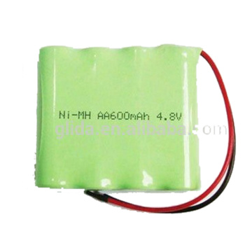 4.8V Rechargeable Battery Pack NiMH rechargeable battery aa