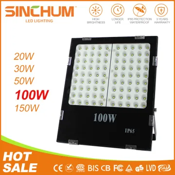 high lumen outdoor ip 65 smd 100w aluminum led flood light