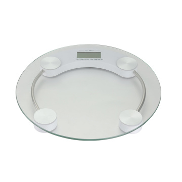 Digital Bathroom Body Weighing Scale With Glass