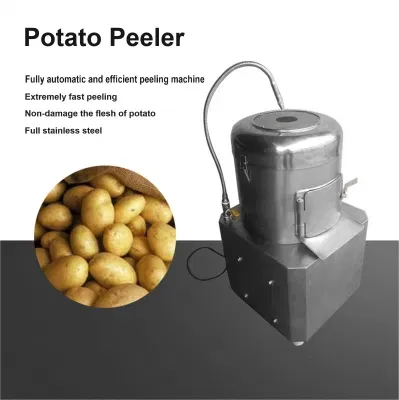 Commercial Potato Cleaning Peeling Machine 15kg 30kg 8kg Potato Pear Apple Peeler