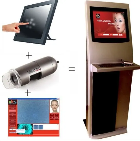 10mhz Body Skin Analyzer Machine , Sensitivity Skin Analyzer