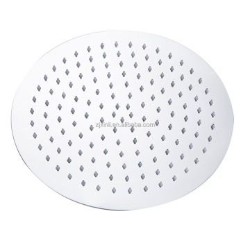 Chrome Finish 12 Inch Round Rainfall Overhead Shower in Brass or Stainless Steel