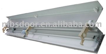 aluminum sliding door with automation