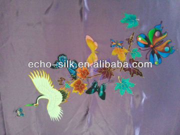 screen printing silk satin