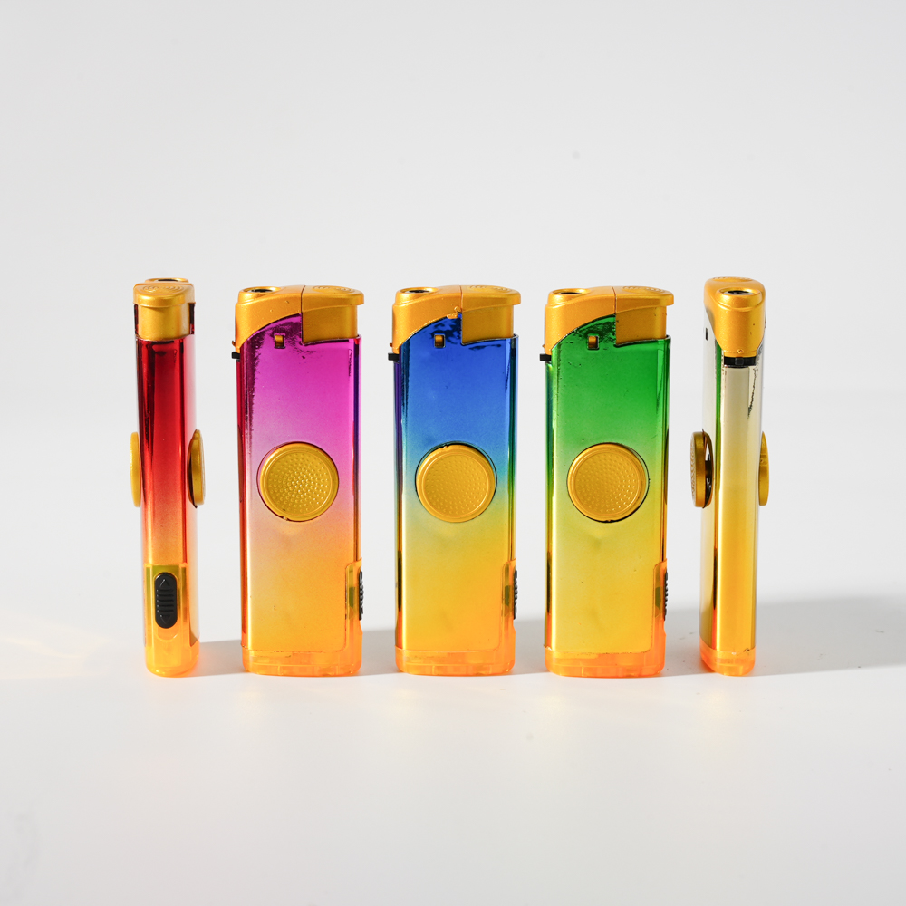 Fidget Spinner Lighter with Built-in LED