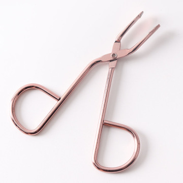 Hot Sale Portable Carbon Steel Rose Gold Clip Tweezers - Beauty Tool