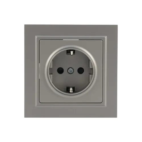 Одинарная розетка Schuko ЕС, 16А
