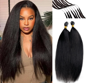 14 Inch Straight Human Crochet Hair for Black Women 50g 1 Piece