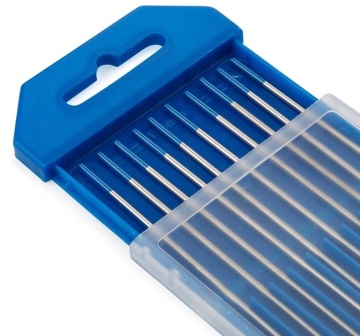 Tungsten Electrodes 10-Pack Blue - 2% Lanthanated Tungsten TIG for WL20 Welding