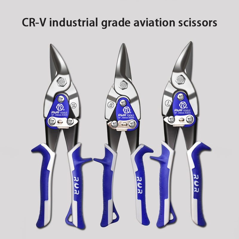 Factory Outlet aviation shear left and right bending design  shear for steel aluminum plate 10 inch iron