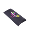 Logo personalizat Black Cosmetic Pillow Box