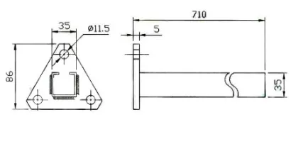 E Track Load Bars Steel