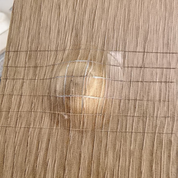 Métal laminé à membrane polymère à grain naturel