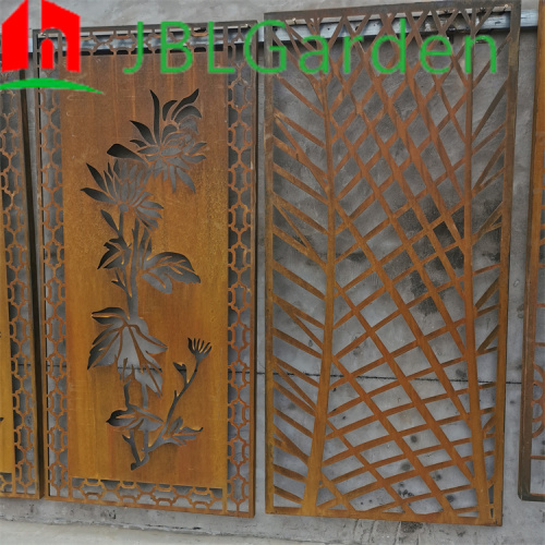 Corten Steel Nature Garden Panels