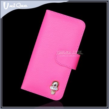 China supplier skull style mobile phone stand case for iphone 6s,cell phone credit card holder for iphone 6s