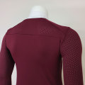 Burgundy Zip Show Shirts Damska odzież jazdy konnej