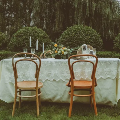 High Quality Wooden Thonet Chair for Rental: Event, Hotel, Restaurant, Wedding