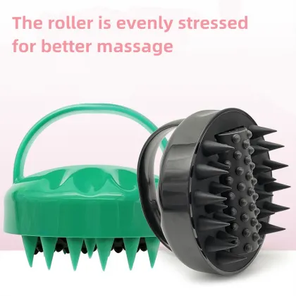 Hair Scalp Massage Silicone Scalp Hair Shampoo Brush