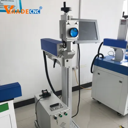 Fiber laser flying marking machine