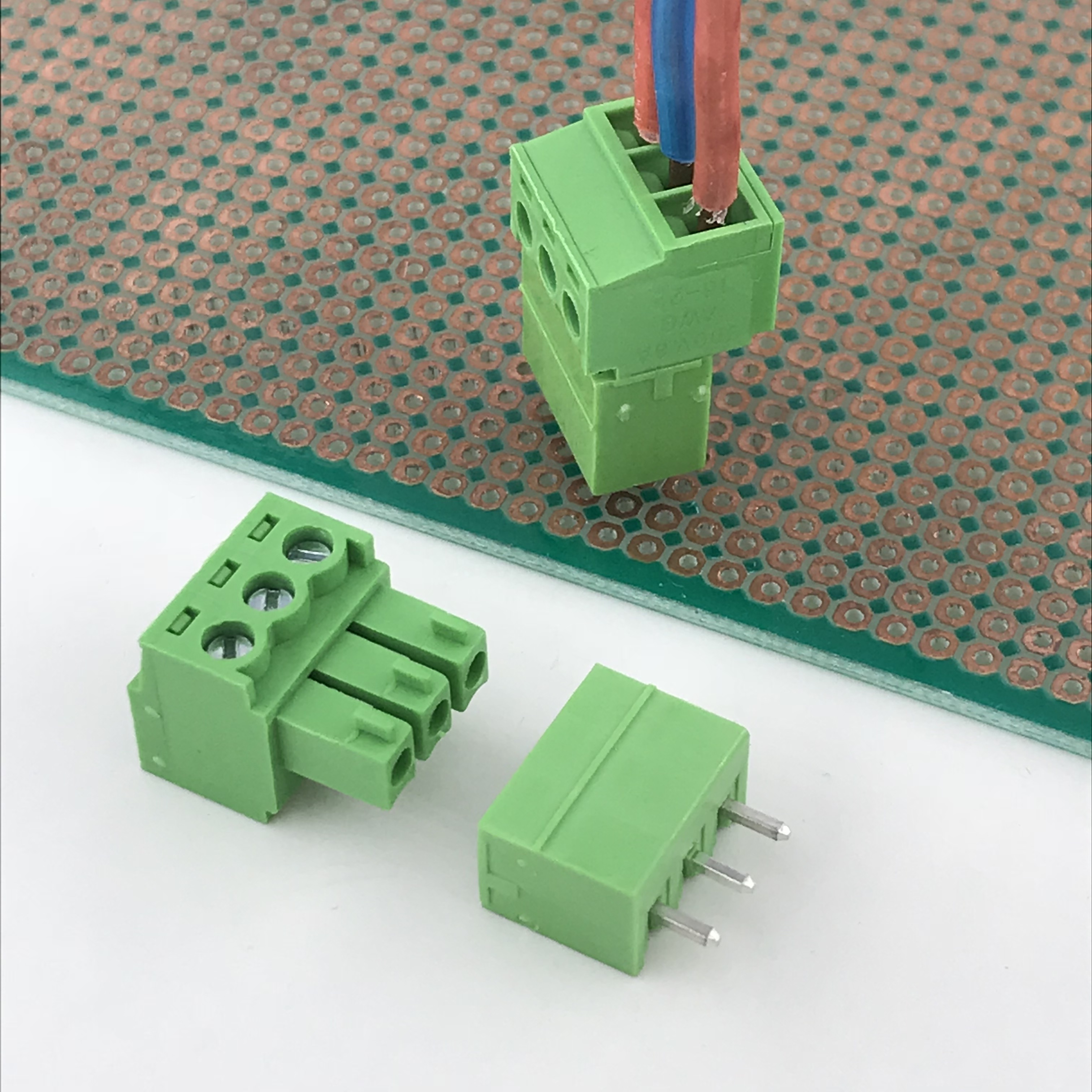 3.5mm Pitch PCB 3 Way Contact Terminal Block