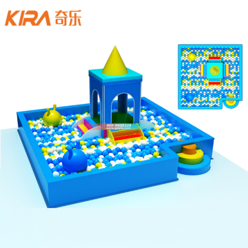 Colorful Soft Play Ocean Ball Pool for Kids Indoor Playground Ball Pit