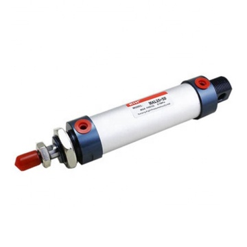 Mini Double-Acting Pneumatic Cylinder, MAL 25x20 Pen-Type Aluminium Alloy Air Compressed Cylinder