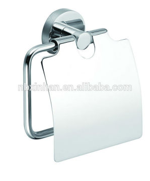 Popular style,Chrome plating,wall mounted, Bathroom accessoires brass toilet paper holder with lid