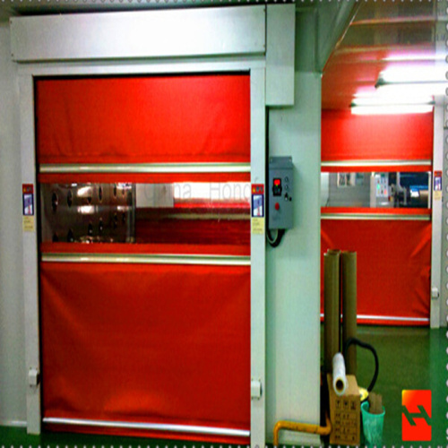 Transparent Servo High Speed Door