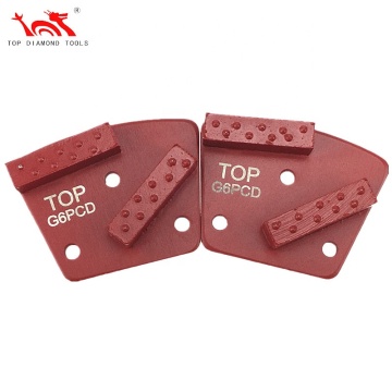 9pcs/set Segmented Metal Bond Trapezoid PCD Grinding Tools