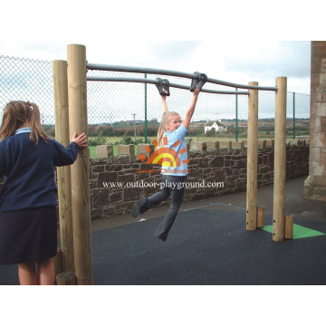 Outdoor Playground Parallel Bars Struktur Saldo Untuk Anak-Anak