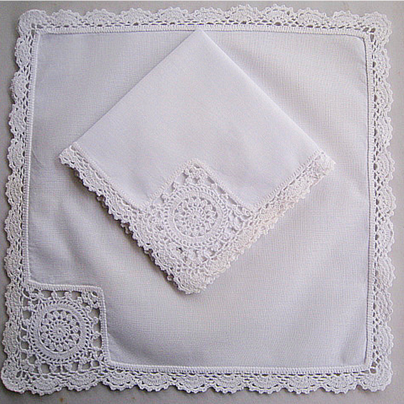 White Hankies Embroidery