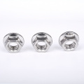 Stainless steel hexagon nuts with washer