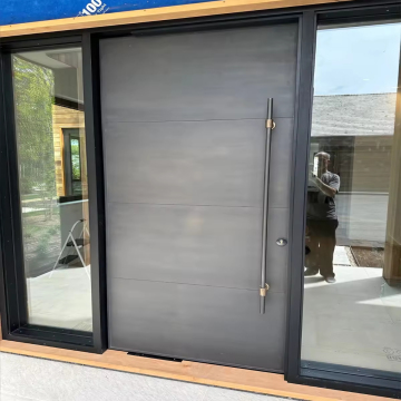 D-TOP 2024 Customized Pivot Door: Modern Entry Solid Wood Aluminium Pivot Door