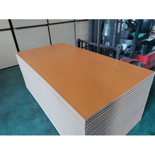 15mm Laminated Wood Grain Color Furniture MDF Board