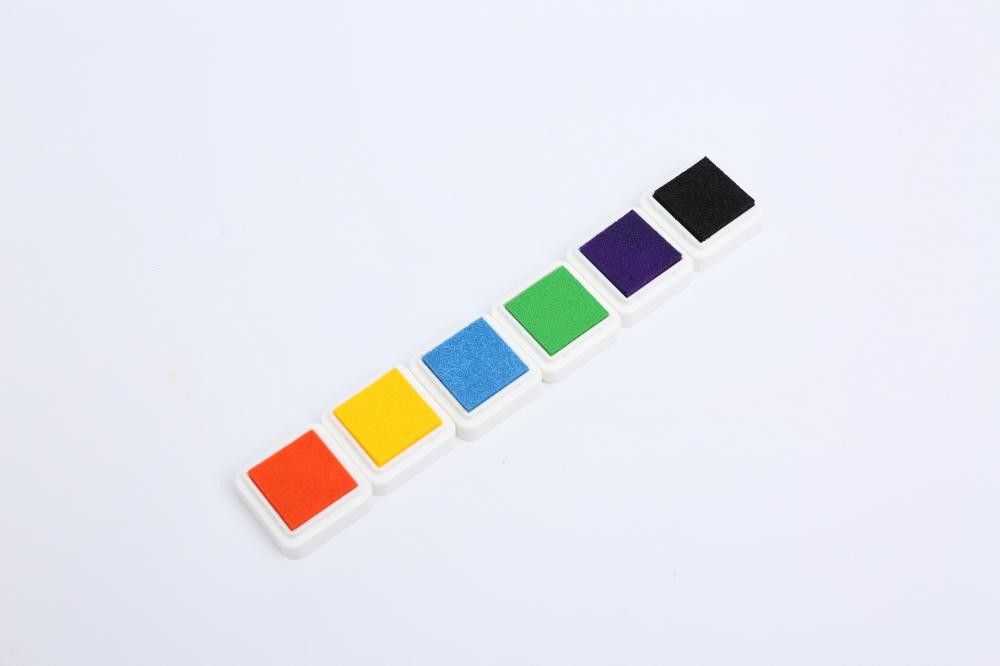 colorful Children safety ink pad